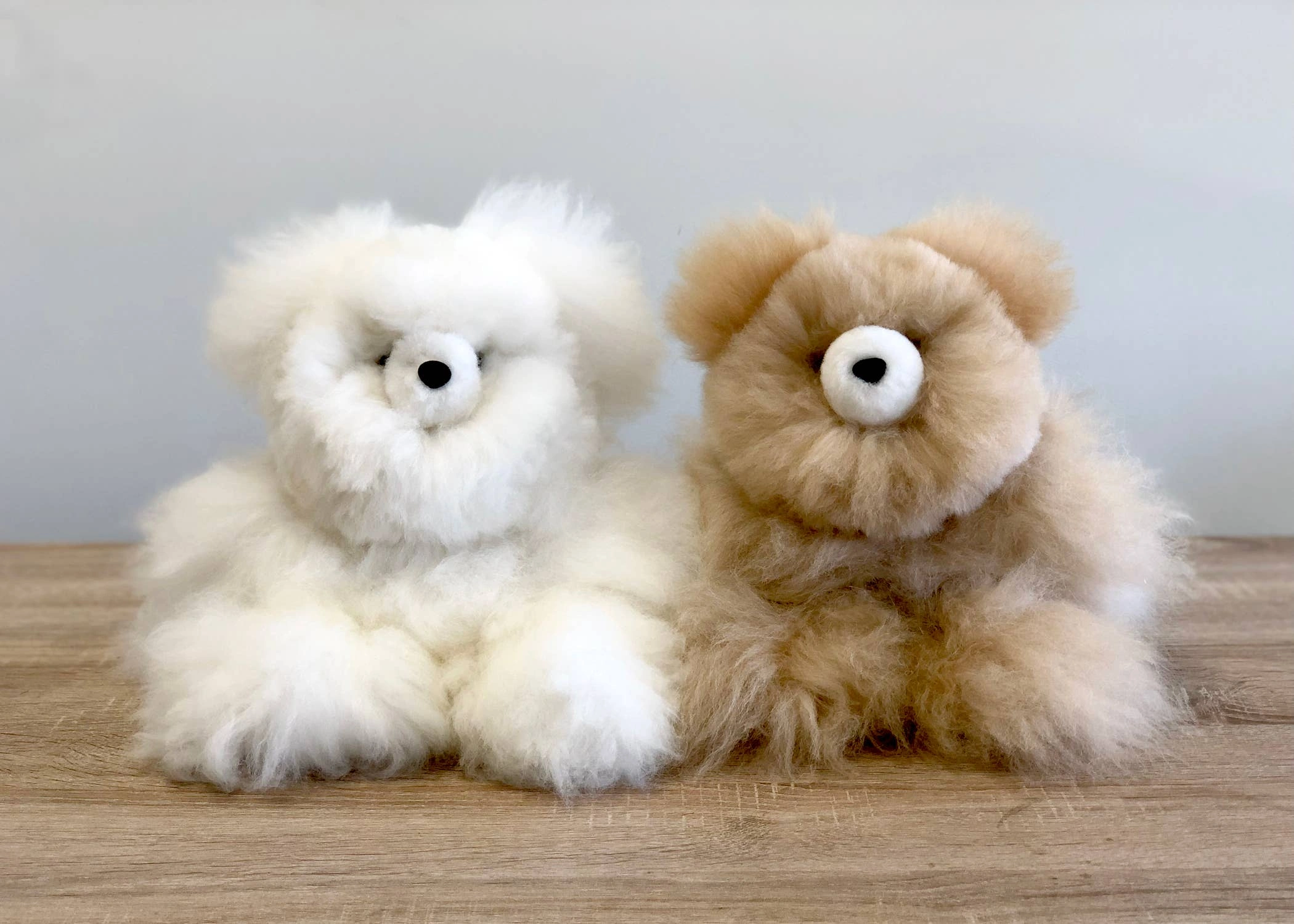 Plush Alpaca Bear: Snuggle-Ready Cutie or Furry Friend? Limited Edition!